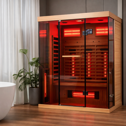 NovaTherm DualVista Infrared Sauna Cabin