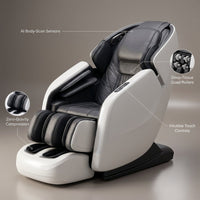 AetherRelax Quantum Massage Chair — infographic