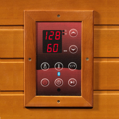 Dynamic Heming 2-Person Corner Infrared Sauna – Low EMF With FAR Infrared