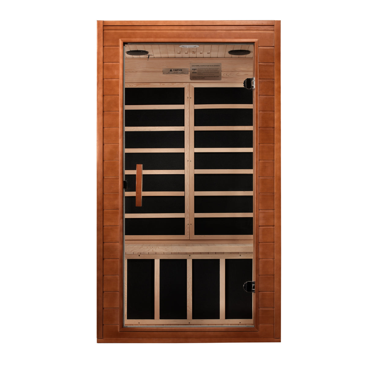 Dynamic Avila 1-2 Person Low EMF FAR Infrared Sauna | Canadian Hemlock