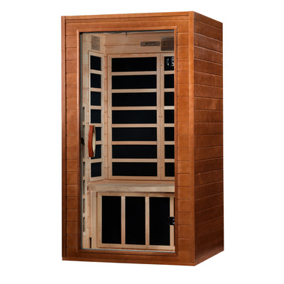Dynamic Avila 1-2 Person Low EMF FAR Infrared Sauna | Canadian Hemlock