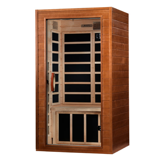 Dynamic Avila 1-2 Person Low EMF FAR Infrared Sauna | Canadian Hemlock