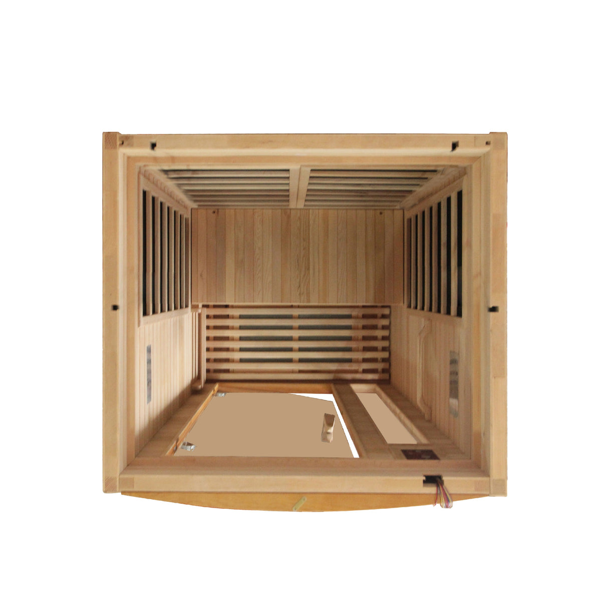 Dynamic Barcelona 1-2 Person Low EMF FAR Infrared Sauna | Canadian Hemlock