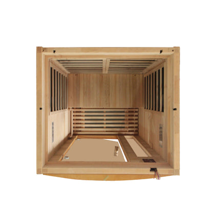 Dynamic Barcelona 1-2 Person Low EMF FAR Infrared Sauna | Canadian Hemlock