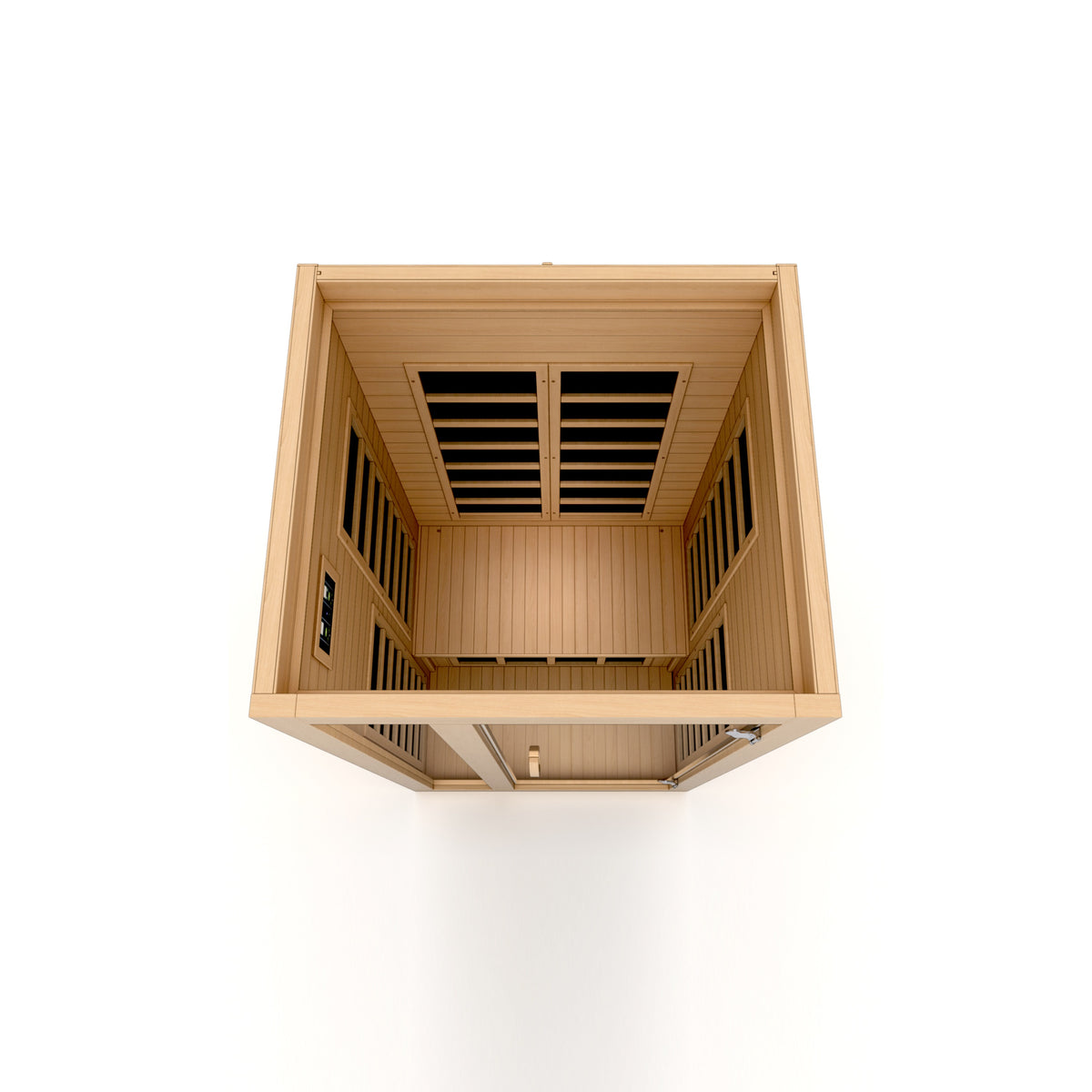 Dynamic Gracia 1-2 Person Low EMF FAR Infrared Sauna | Canadian Hemlock