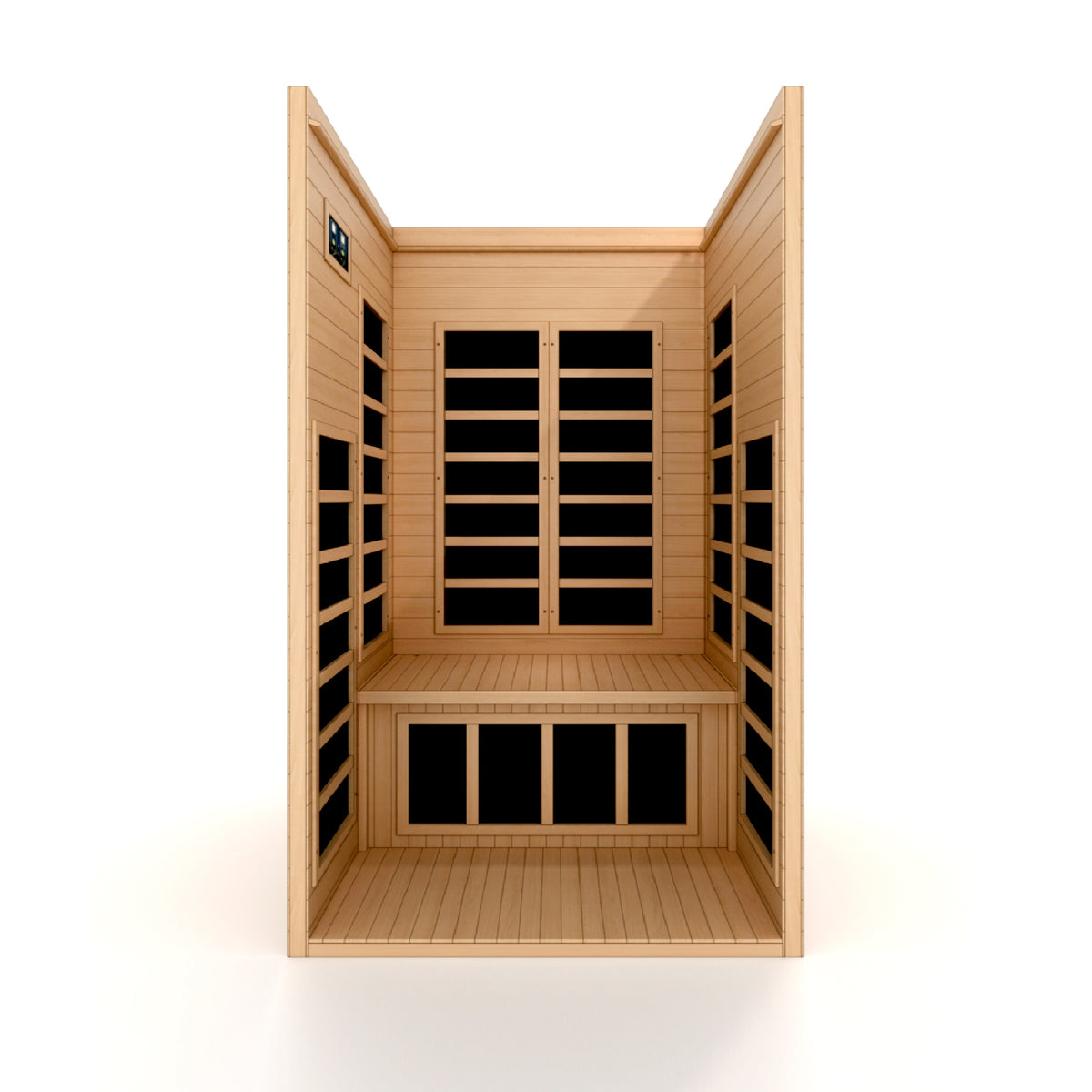 Dynamic Gracia 1-2 Person Low EMF FAR Infrared Sauna | Canadian Hemlock