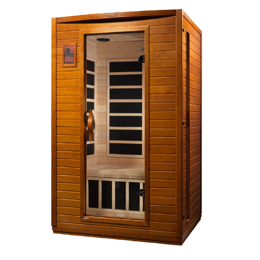 Dynamic Versailles 2 Person Low EMF FAR Infrared Sauna | Canadian Hemlock