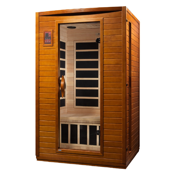 Dynamic Versailles 2 Person Low EMF FAR Infrared Sauna | Canadian Hemlock