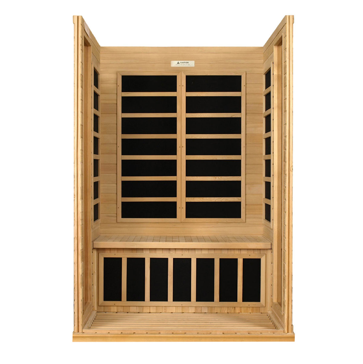 Dynamic Versailles 2 Person Low EMF FAR Infrared Sauna | Canadian Hemlock