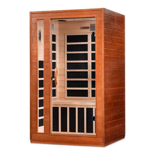 Dynamic Cordoba Elite 2-person Ultra Low EMF FAR Infrared Sauna | Canadian Hemlock