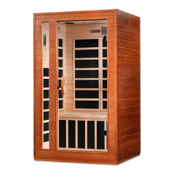Dynamic Cordoba Elite 2-person Ultra Low EMF FAR Infrared Sauna | Canadian Hemlock