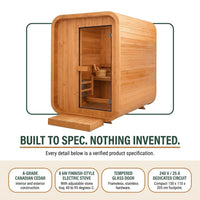 NordicHaven Arc 2-Person Dry Heat Sauna — Results & Stats