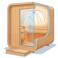 NordicHaven Arc 2-Person Dry Heat Sauna — How It Works