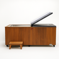 Cedar Cold Plunge Built for Daily Recovery, 304 Stainless Steel Basin, Furniture Grade Cedar Cabinet, Touchscreen