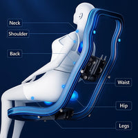 Massage Chair Designed for Premium Relaxation, AI-Powered Technology, Leather Upholstery, Touchscreen Control