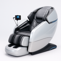 Massage Chair Designed for Premium Relaxation, AI-Powered Technology, Leather Upholstery, Touchscreen Control