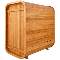 Dry Heat Sauna Built for Premium Home Wellness, 2-Person Capacity, A-Grade Canadian Cedar, Finnish Electric Stove
