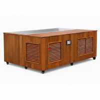 Cedar Cold Plunge Built for Daily Recovery, 304 Stainless Steel Basin, Furniture Grade Cedar Cabinet, Touchscreen
